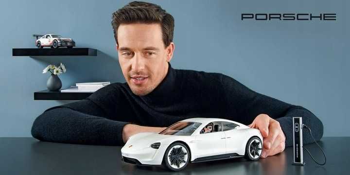 Zestaw Playmobil Porsche Mission E 70765 zdalnie sterowany