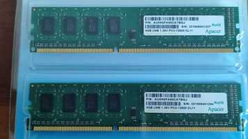 Оперативна пам'ять Apacer DDR3 1x4Gb AU04GFA60CATBGJ