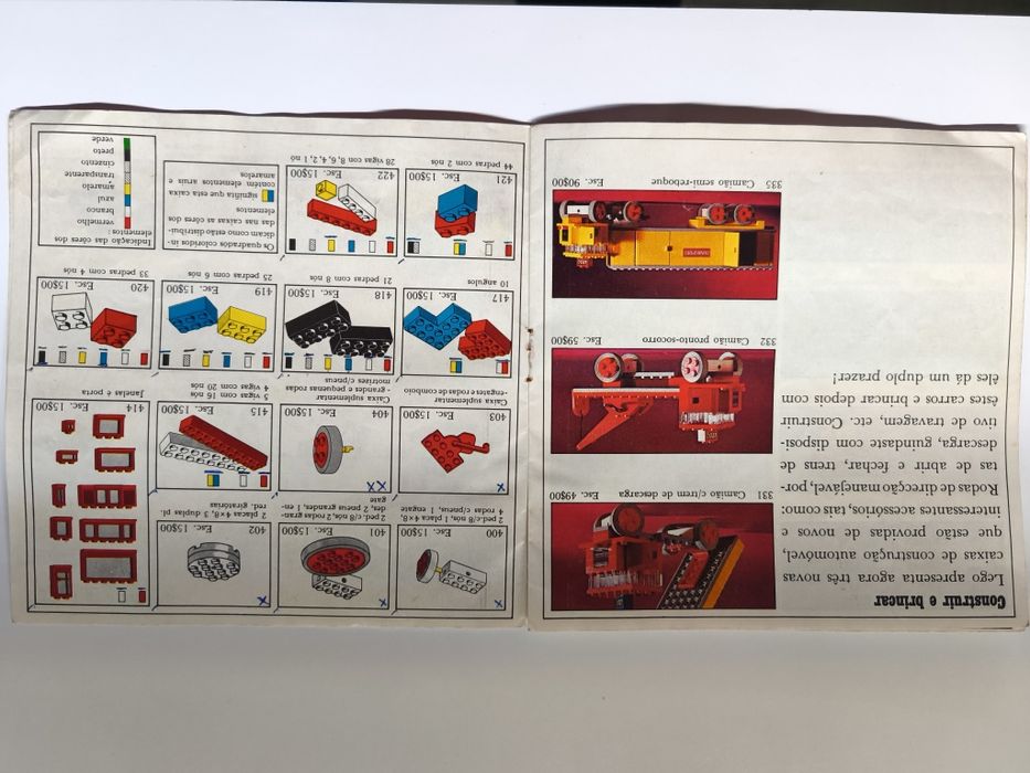 Catálogo LEGO System - Colecção 1967
