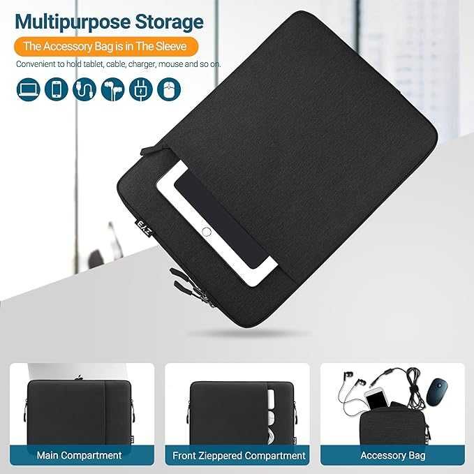ZYB torba na laptopa 13'' + organizer HP Dell Macbook LENOVO Asus MSI