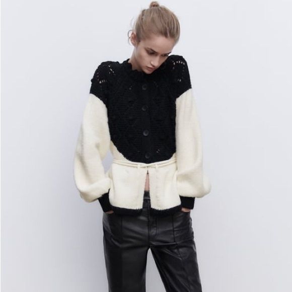 В'язаний кардиган ZARA