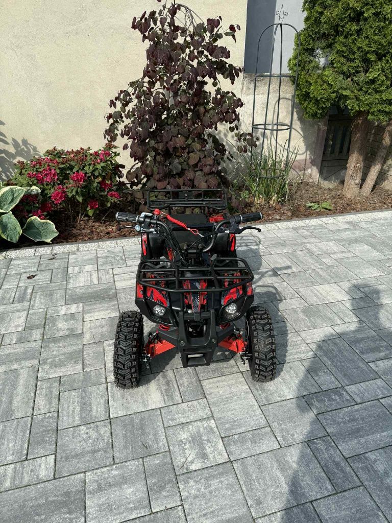 Mini quad elektryczny 1000W/36V , koła pompowane , wsteczny , światla