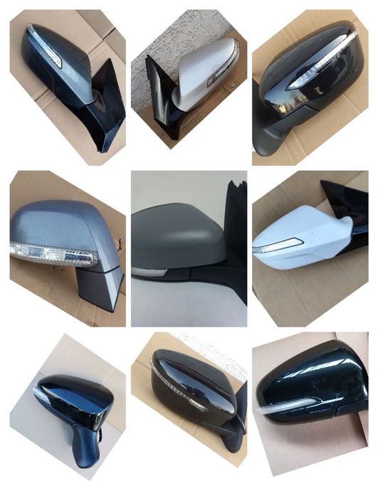 Lusterko Lewe Prawe Peugeot 208 308 508 2008 3008 5008 Partner Europa