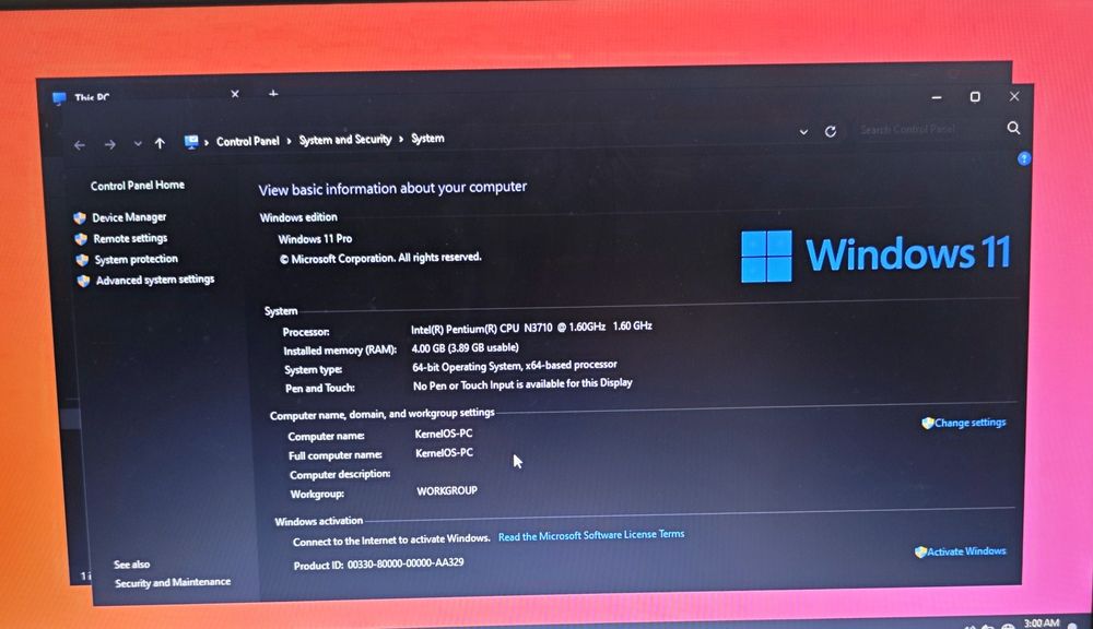 Старий робочий ноутбук • 4 ГБ RAM • Windows 11 (СРОЧНО)