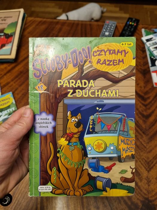 Scooby-Doo! Czytamy razem Wilczy apetyt, Parada z duchami, Strachy