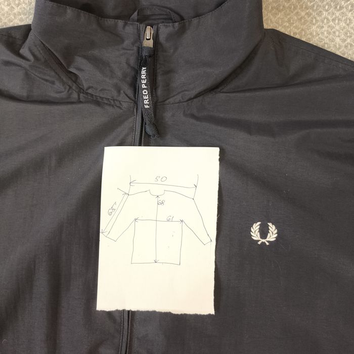 Fred perry бомбер харік розмір L
