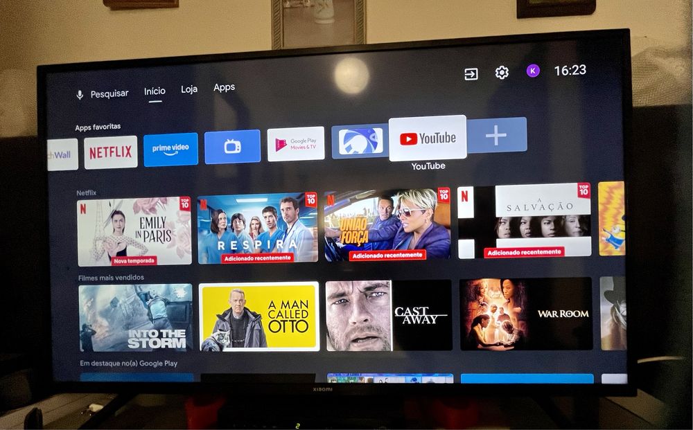 TV Xiaomi 43" Mi TV P1E LED Smart TV 4K