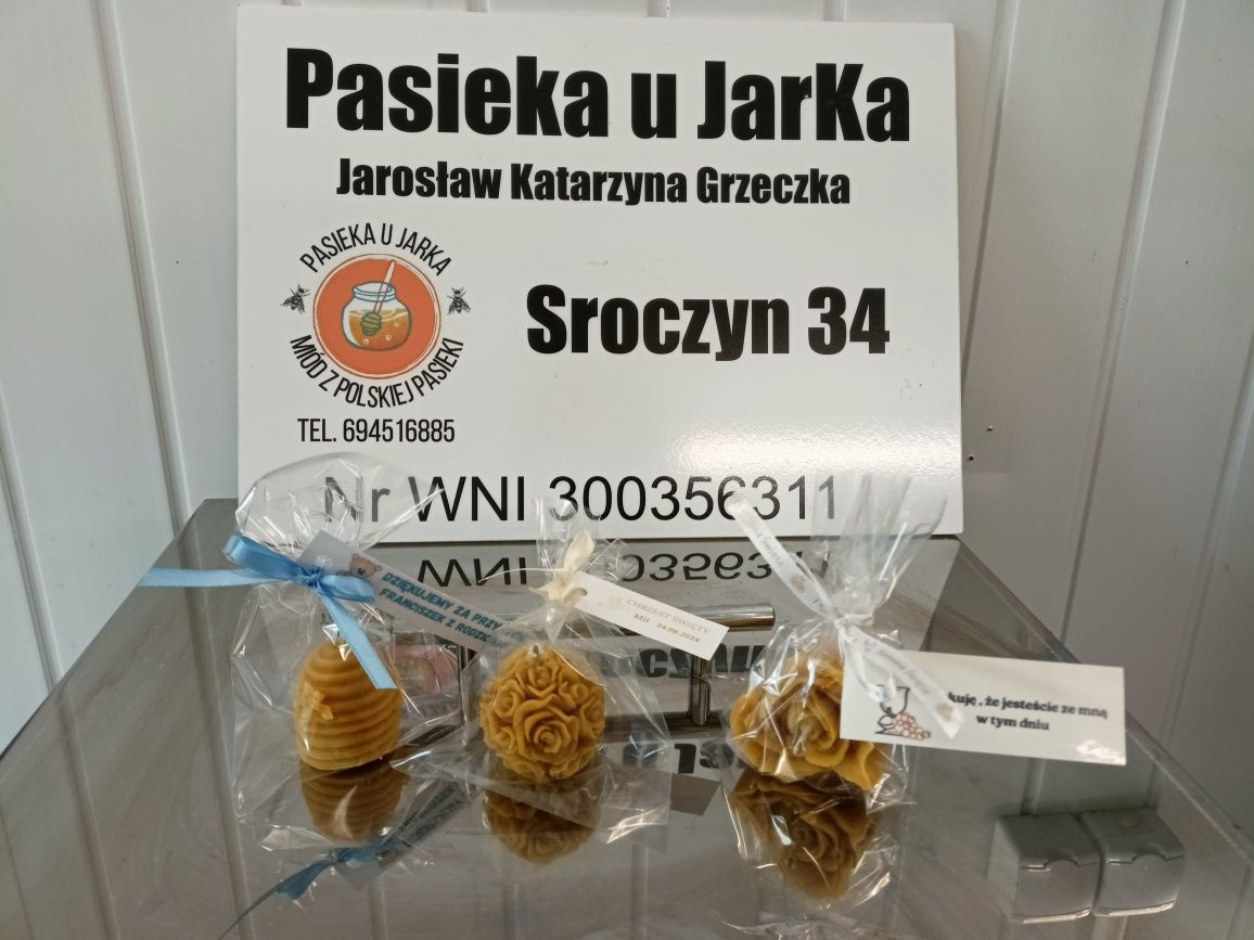Upominki, podziękowanie dla gości