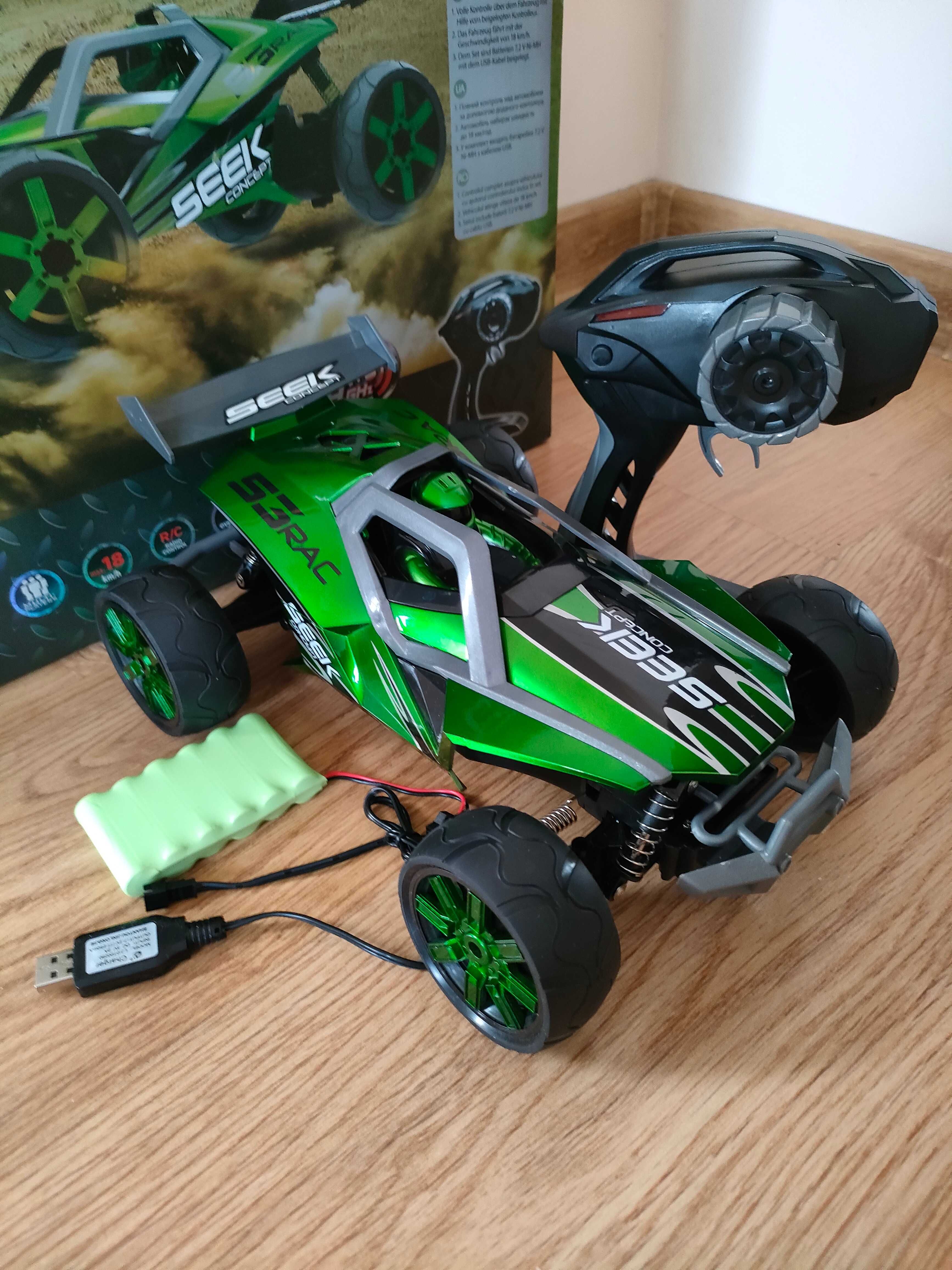 Buggy, pojazd zdalnie sterowany, 1: 12, 2.4 GHz, zielony, 30 cm