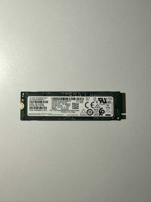SSD Dysk samsung pm981a 256gb nvme