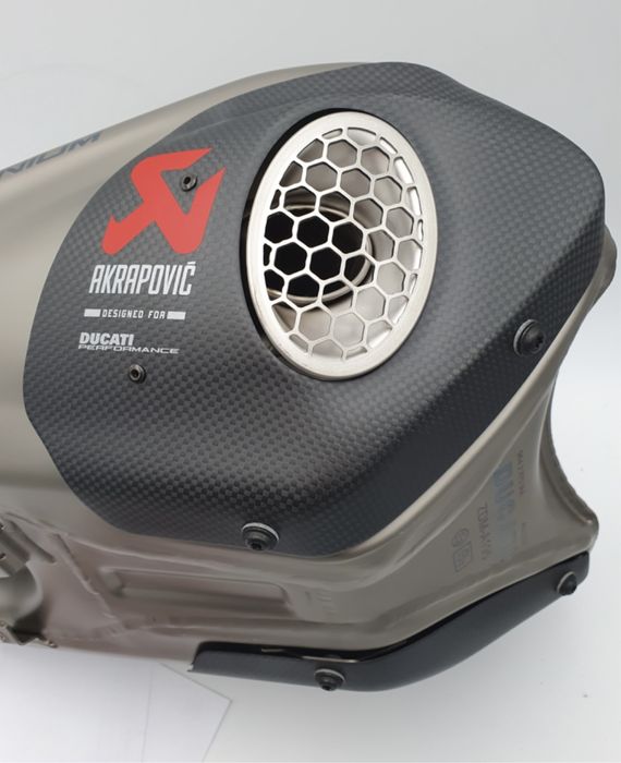 ESCAPE MOTO - SILENCIADOR DUPLO TITANIO AKRAPOVIC DUCATI PERFOMANCE DUCATI PANIGALE V4/S/SP 21-22 E5