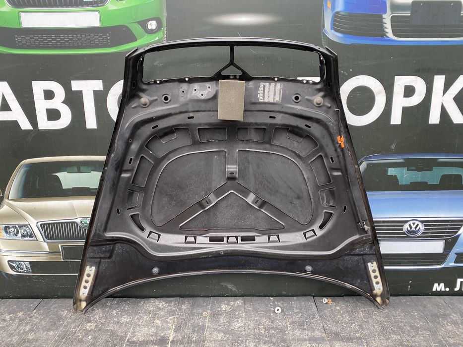 капот шкода октавія а5 skoda oktavia a5 9910 чорний