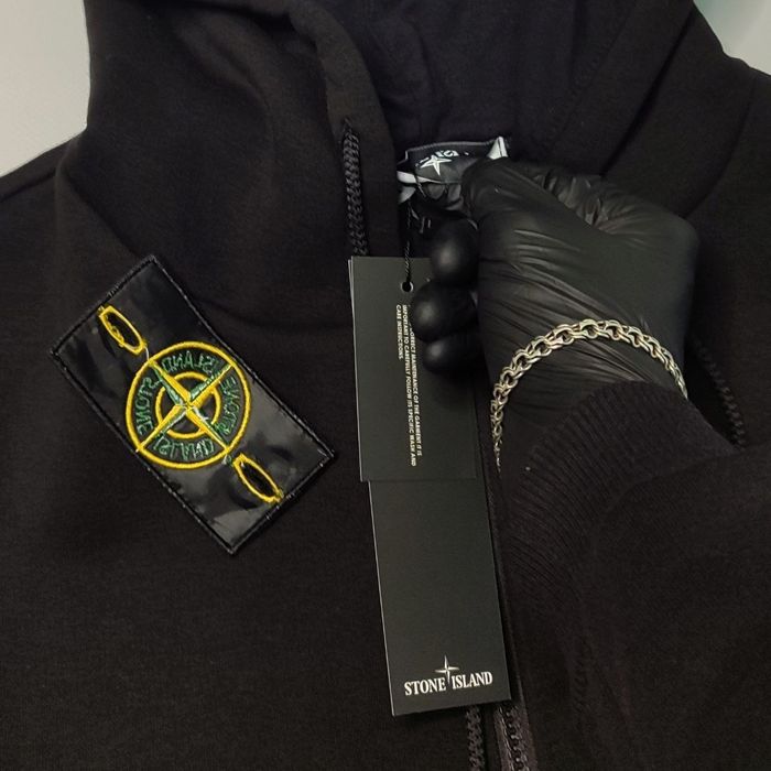 На руках, в укр!!! Зіпка Stone island, зіп-худі Stone island 1:1