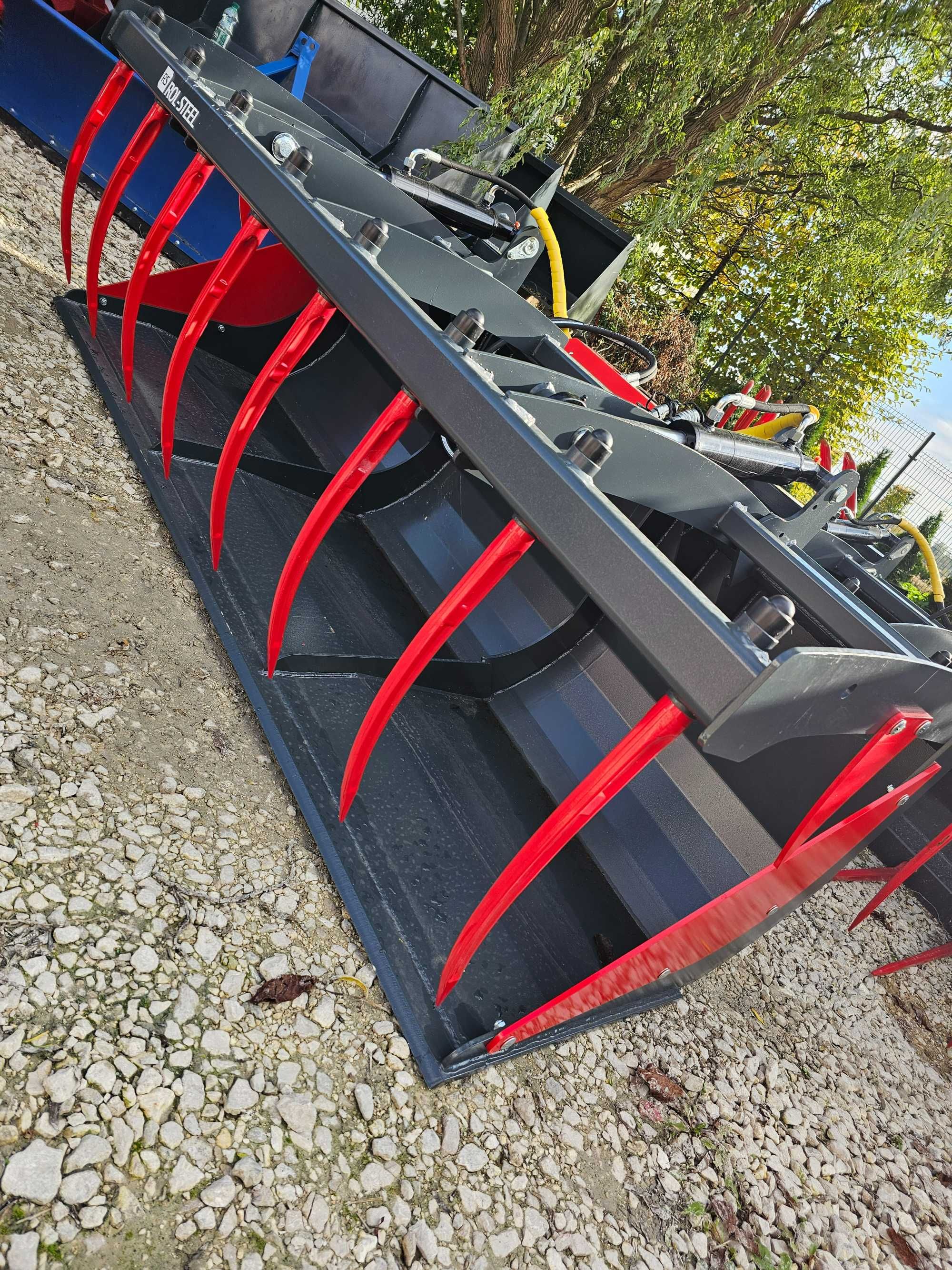 Krokodyl widło szuflo łyżko krokodyl do tura ładowarki ROL-STEEL nowe