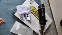 Ponteira escape completa NC750X