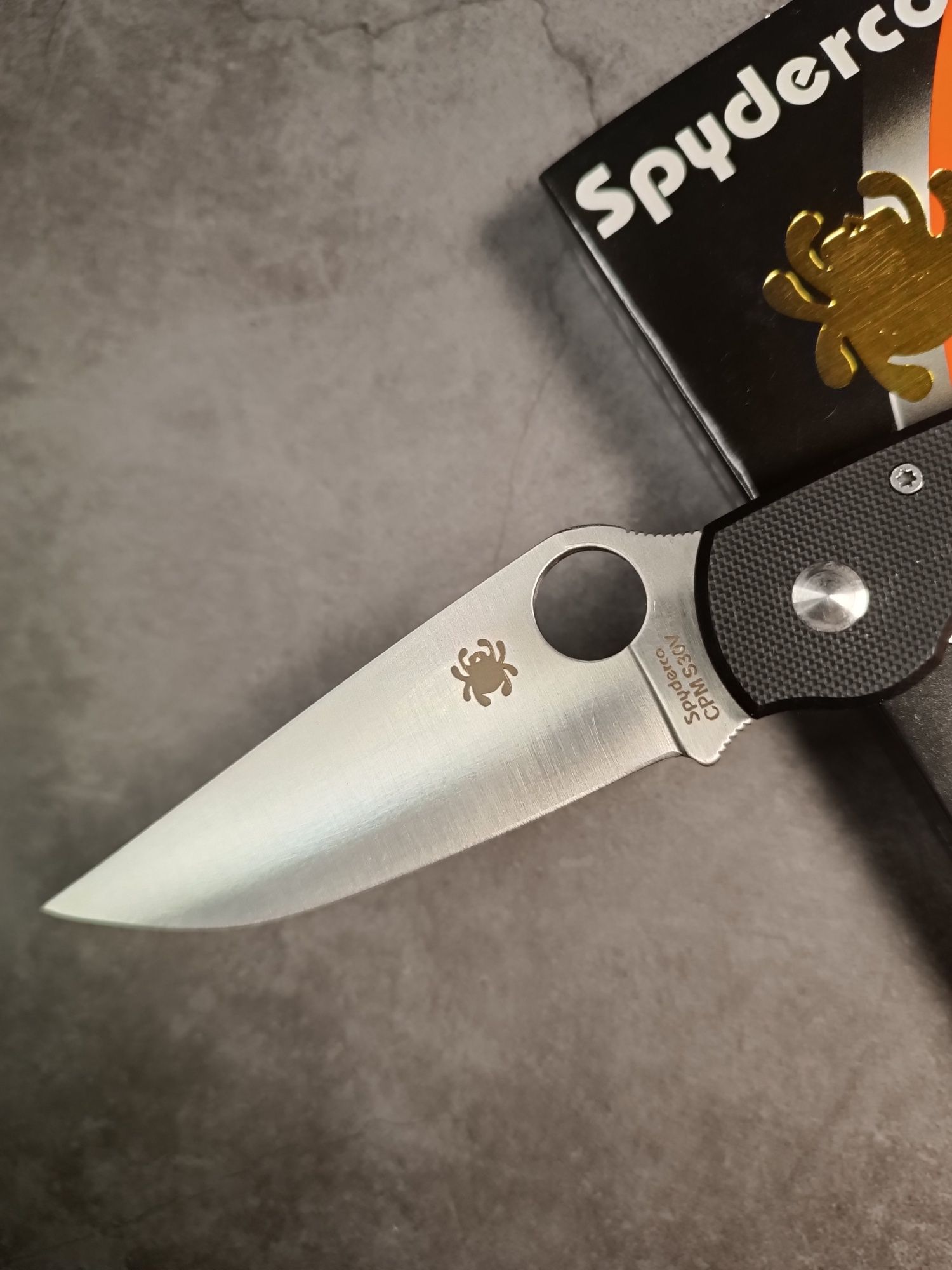 Туристичний складний Нож SPYDERCO Military