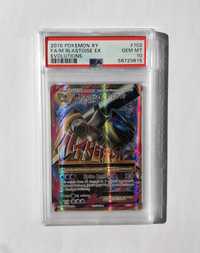 Pokemon XY M Blastoise EX Evolutions 102/108 Ultra Rare PSA 10