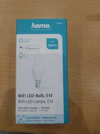 WiFi-LED Lâmpada HAMA, E14, 5.5W, Branca, Brilho ajustável - como Nova