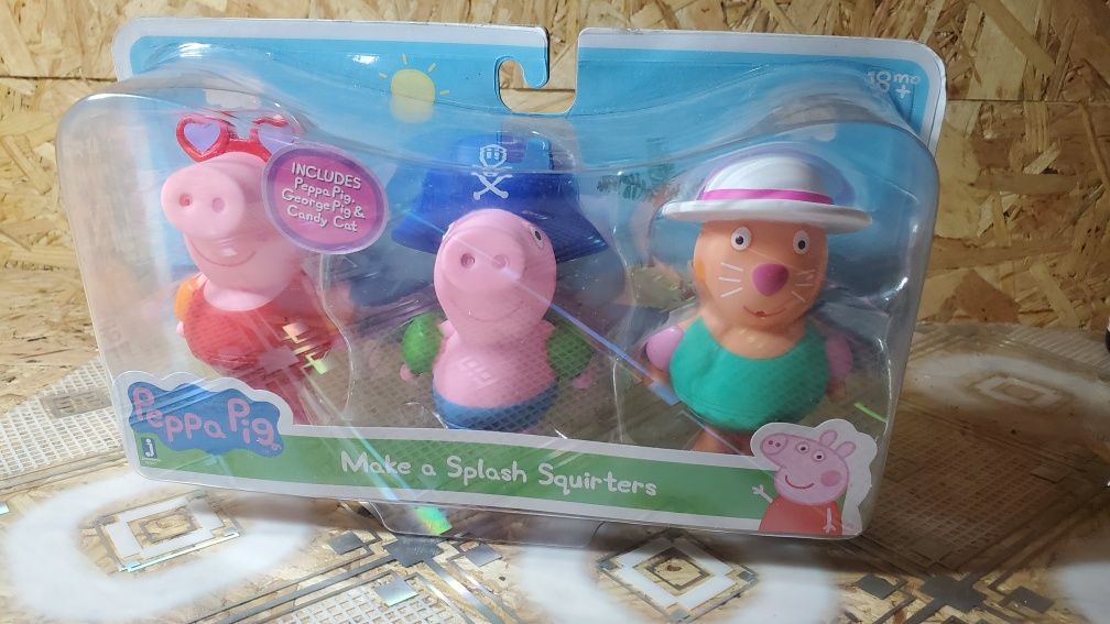 Набір іграшок бризкунчиків Peppa Pig, Свинка Пеппа+подарунок