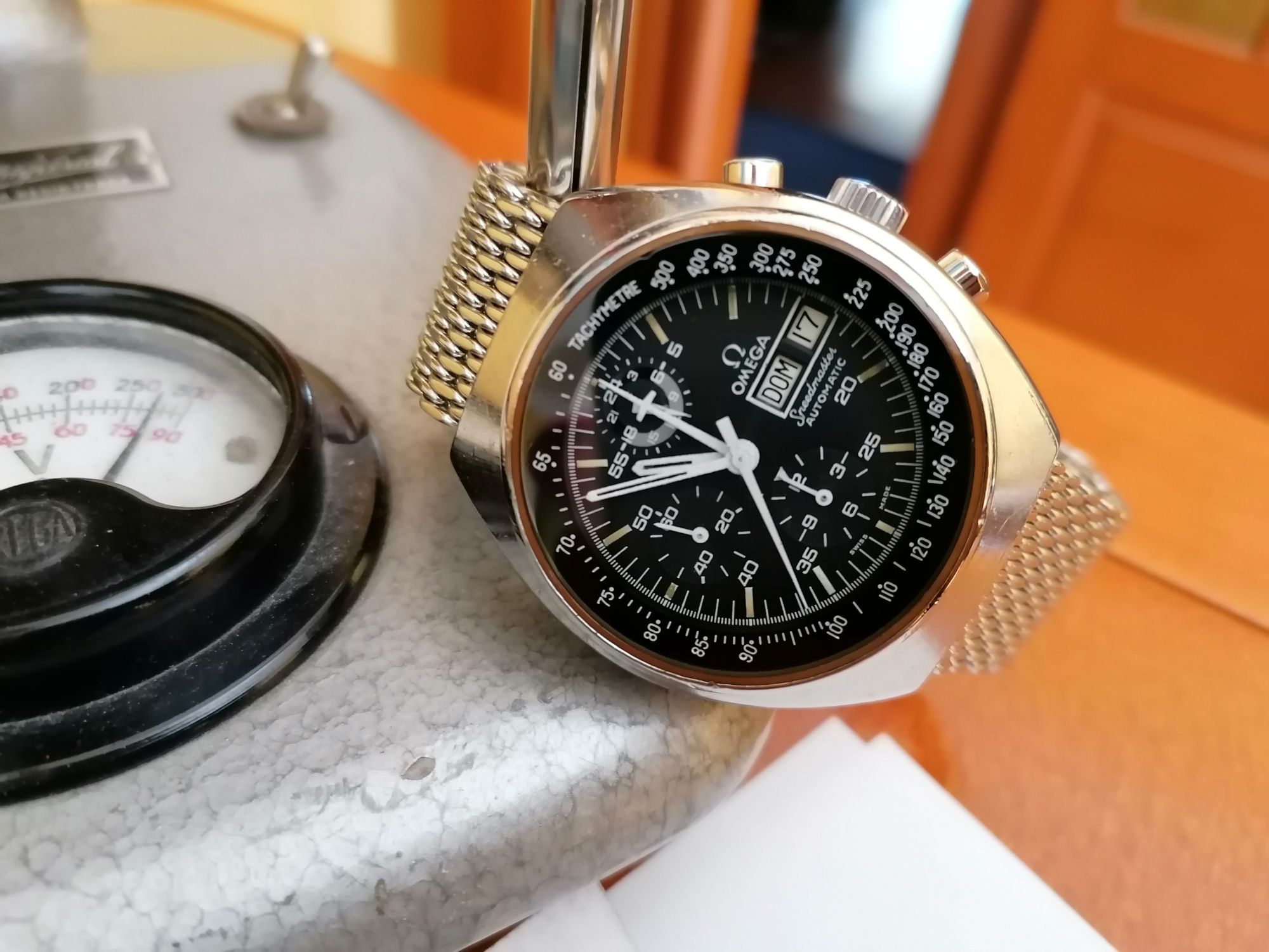 Relógio omega speedmaster mark 4.5 antigo cronografo automático