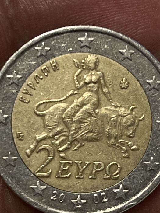 Moeda 2 euros Grecia 2002