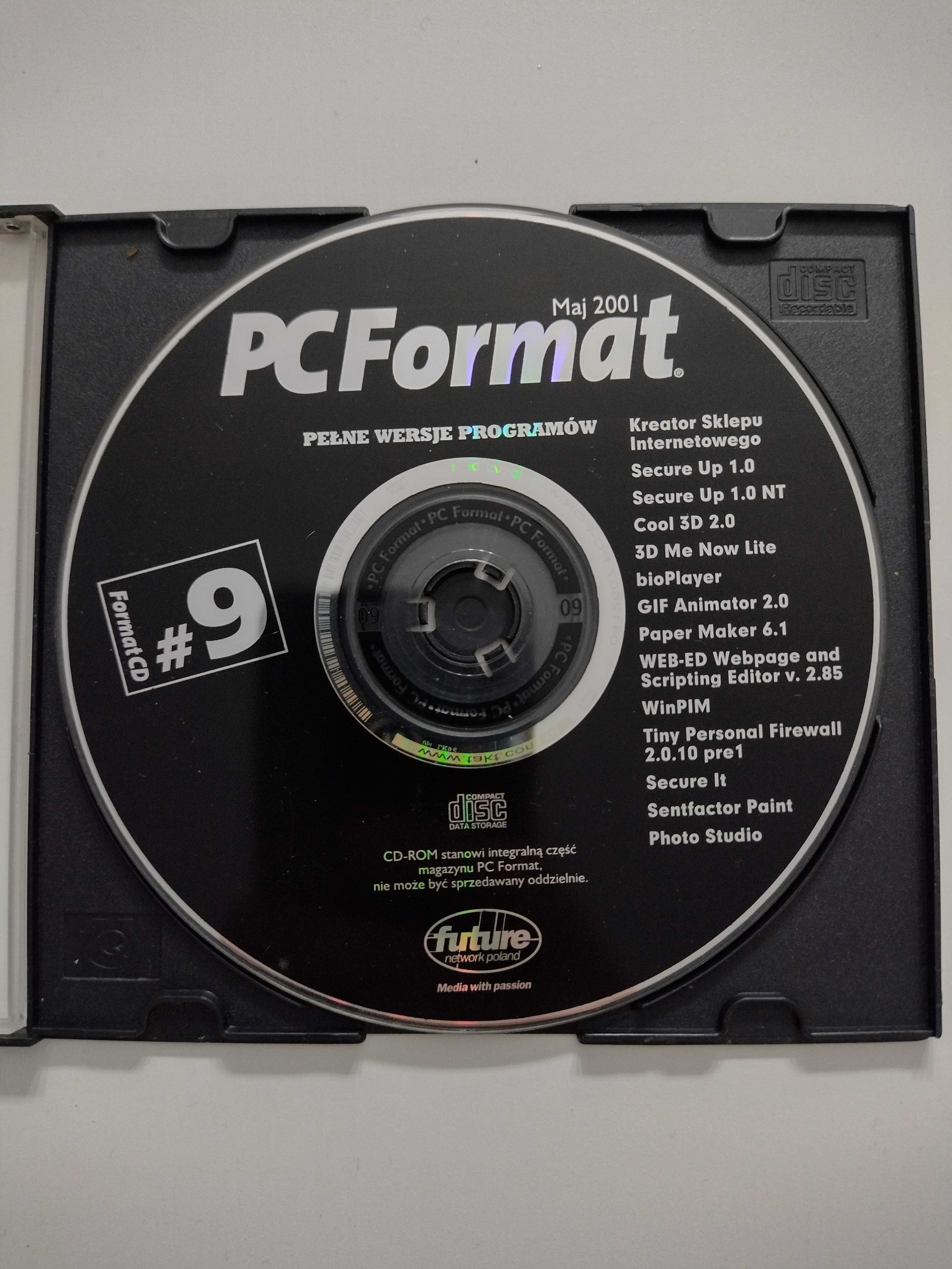 CD PC FORMAT pełne wersje programów, 2001