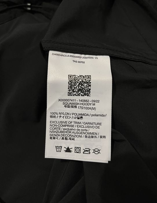 Kurtka Arc'teryx squamish hoody wodoodporna