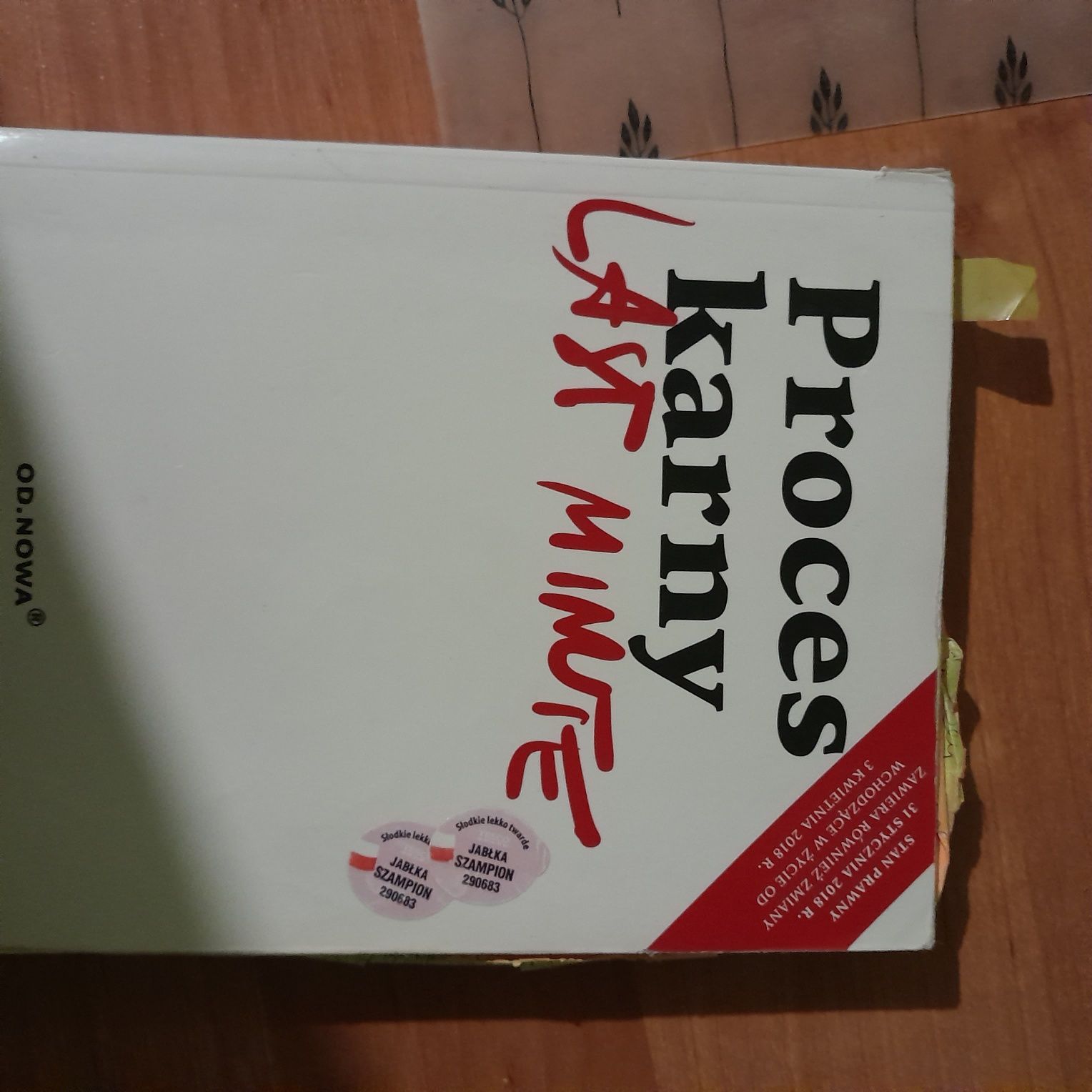 Proces karny last minut
