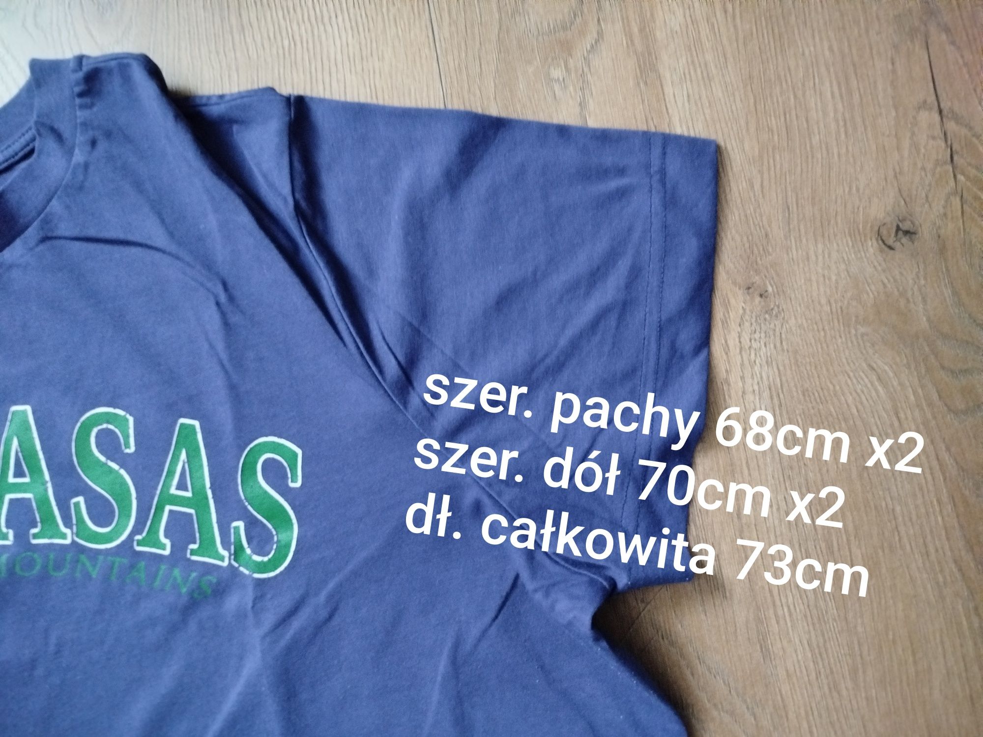 T-shirt granatowy rozm. 48/50