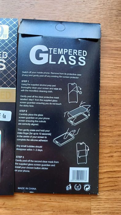 XIAOMI REDMI 4A Szkło Hartowane 9H 3 SZTUKI