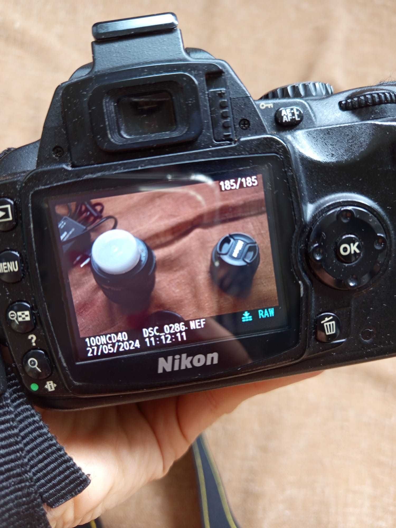 NIKON d40 zestaw