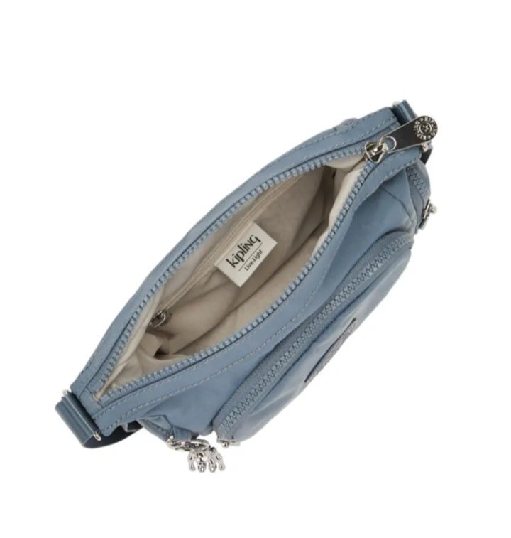 Mala tiracolo kipling azul Nova
