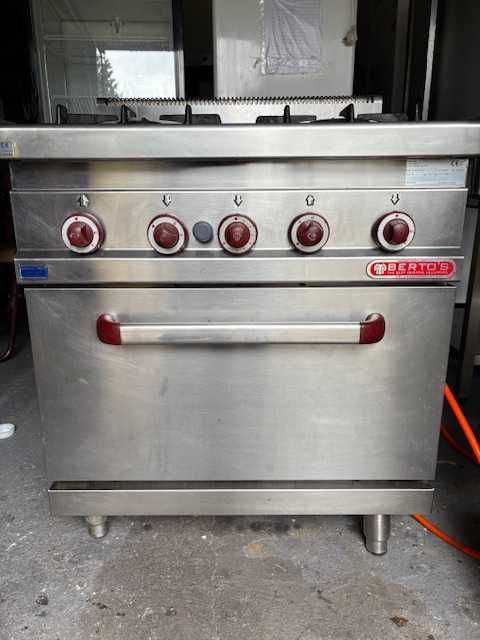 Gastronomiczna Kuchnia gazowa Bertos