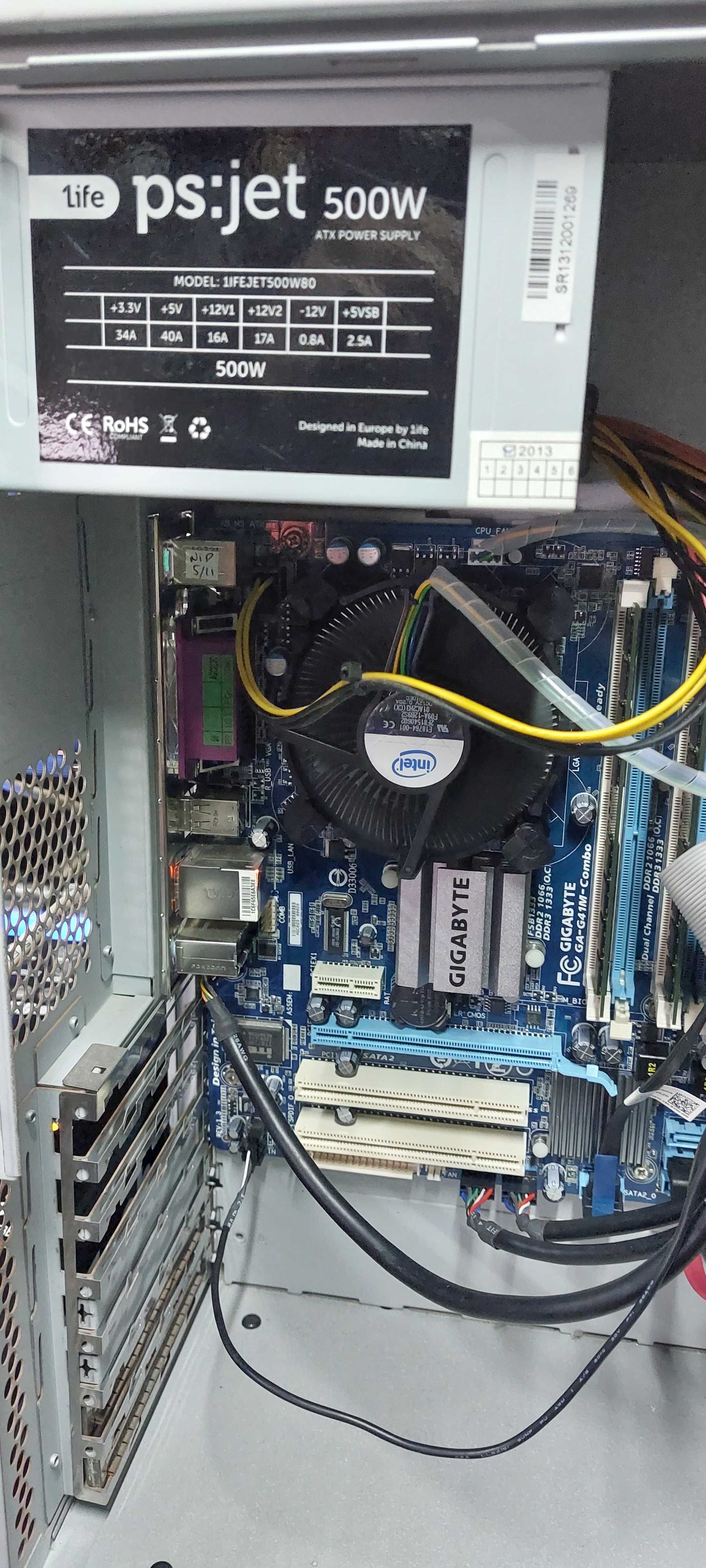 Pc Pentium Duo + 1 SSD 160 + 1 Hdd 500GB