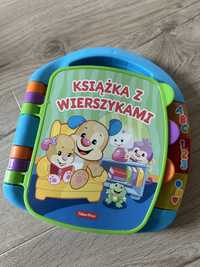 Fisher price książka z wierszykami