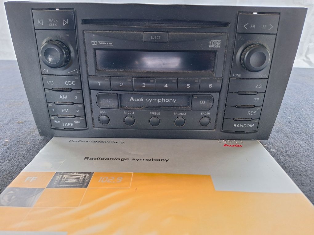 Radio audi a6 c5 z kodem