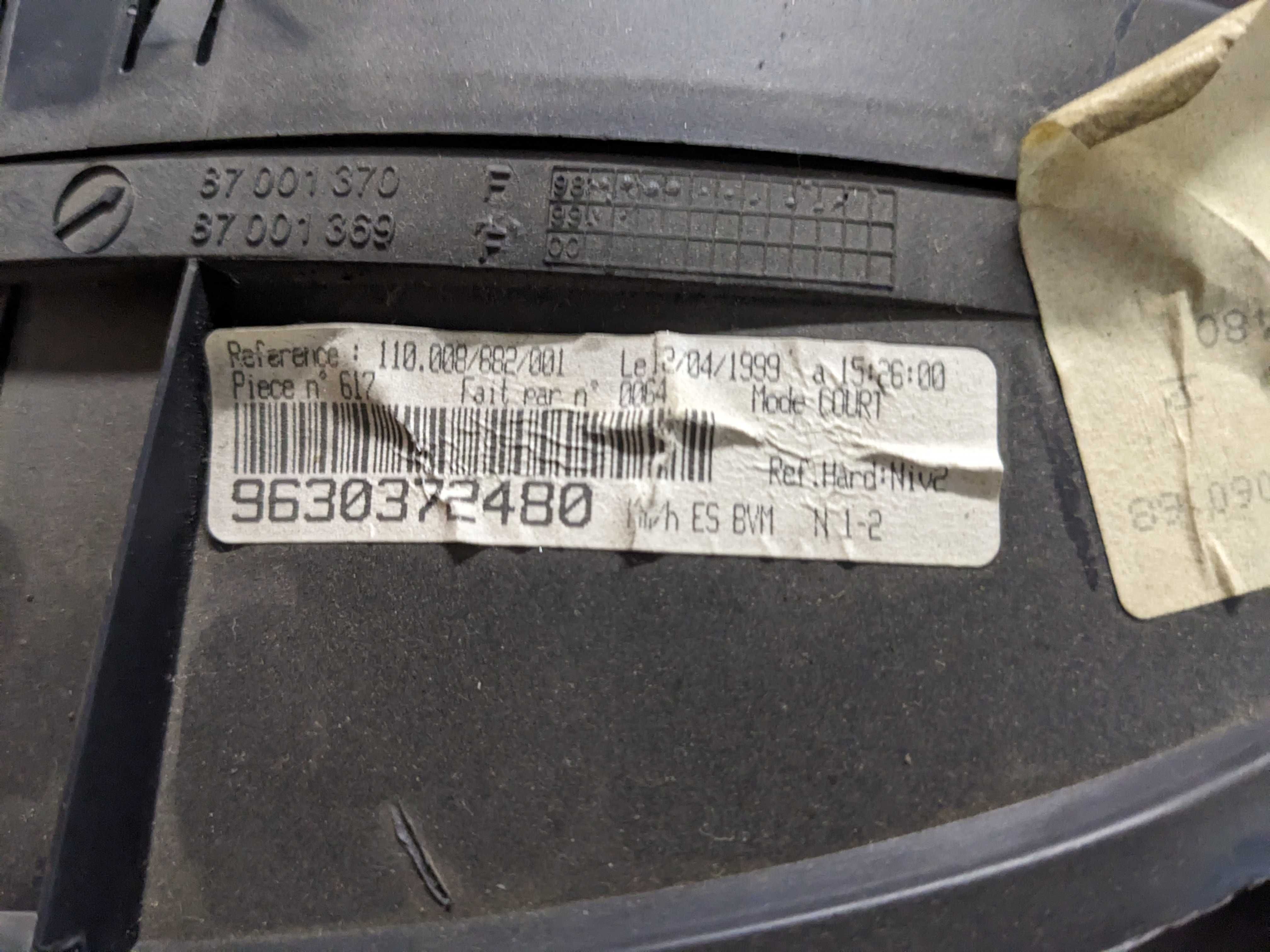 Peugeot 406 2.0 HDI Zestaw Startowy Komputer IMMO