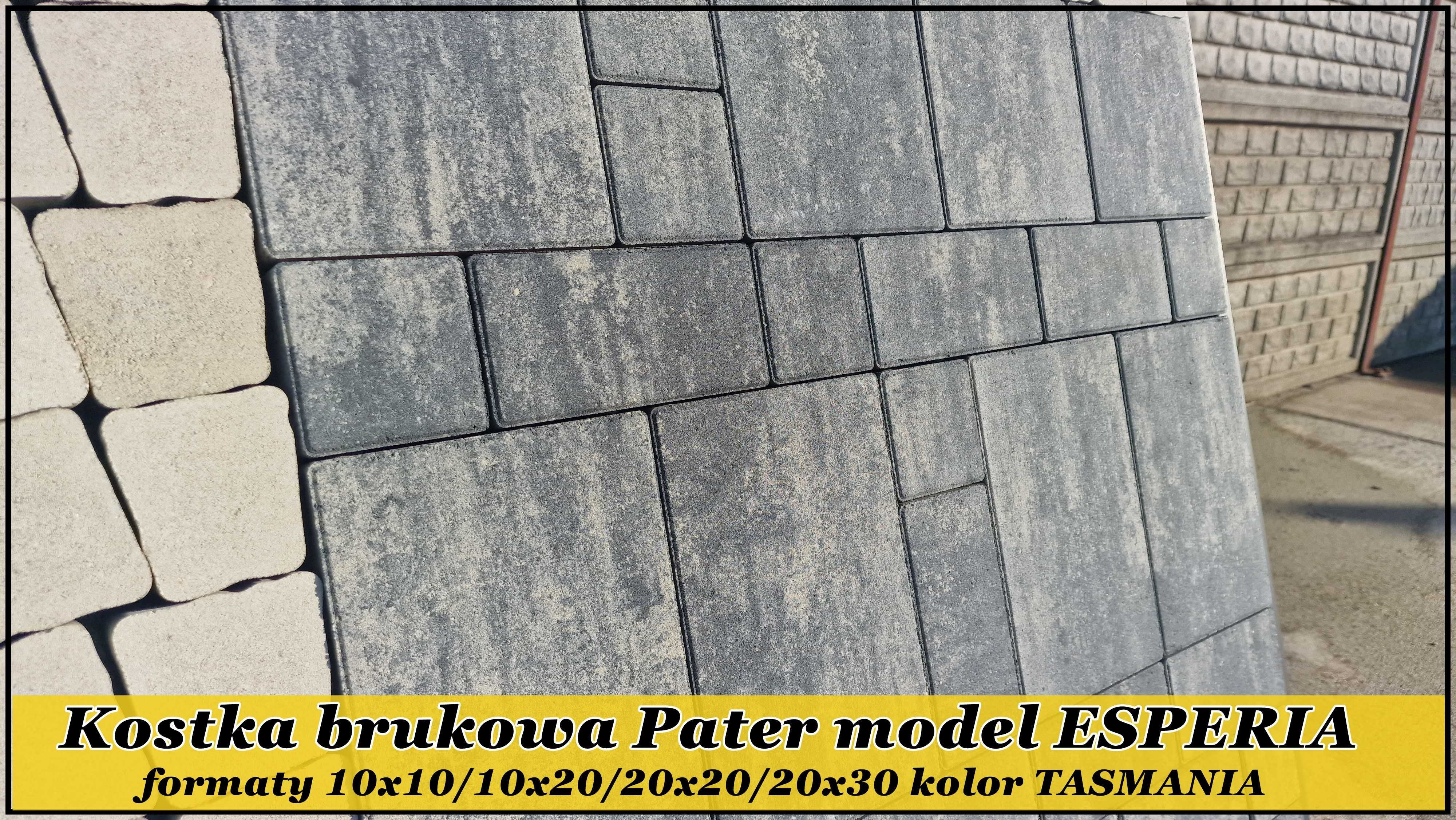 Kostka brukowa Pater model ESPERIA kolor Tasmania super jakość !