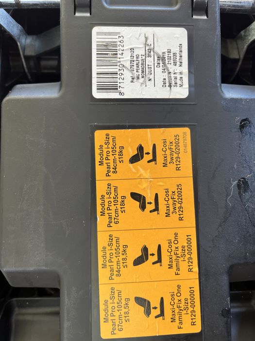 Fotelik Maxi Cosi Pearl Pro 9-18kg z bazą 2wayfix