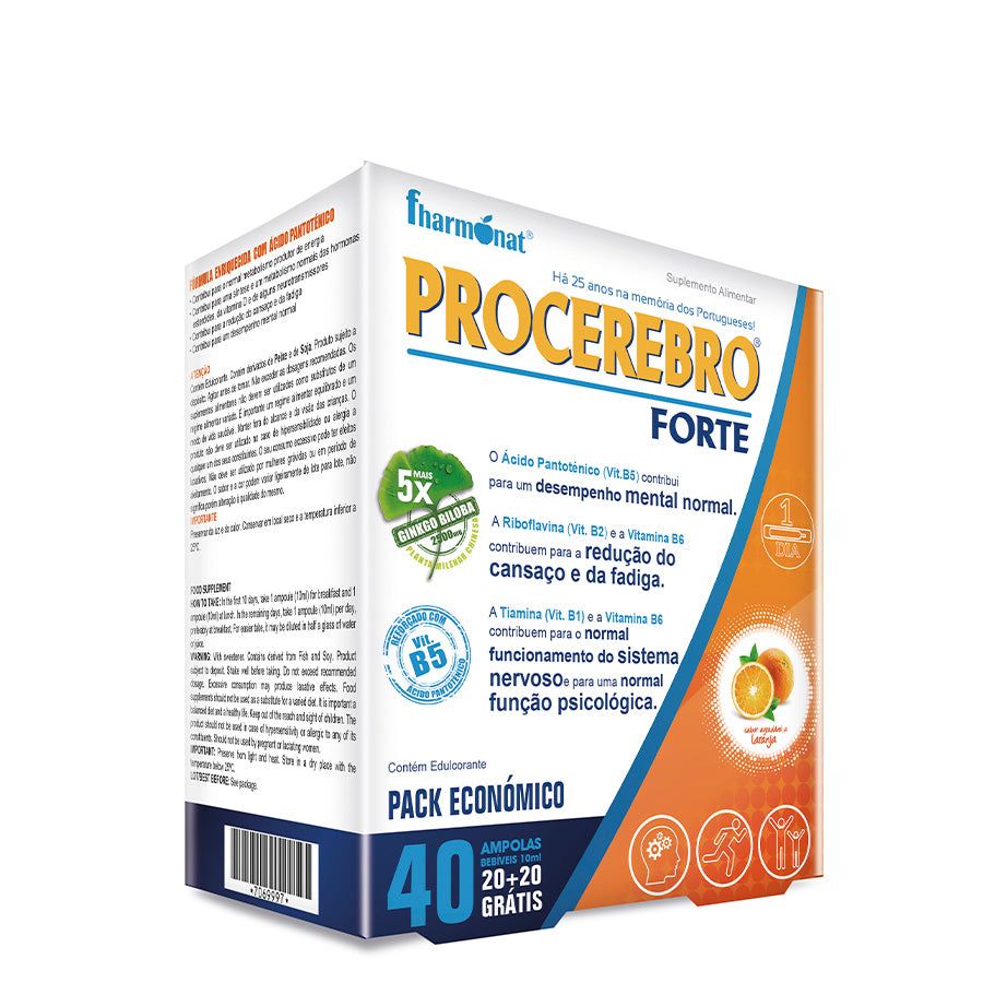 Suplemento alimentar: ProCerebro Forte