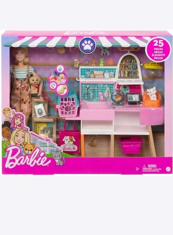 Barbie с салоном для домашних животных (большой набор,оригинал из Сша)