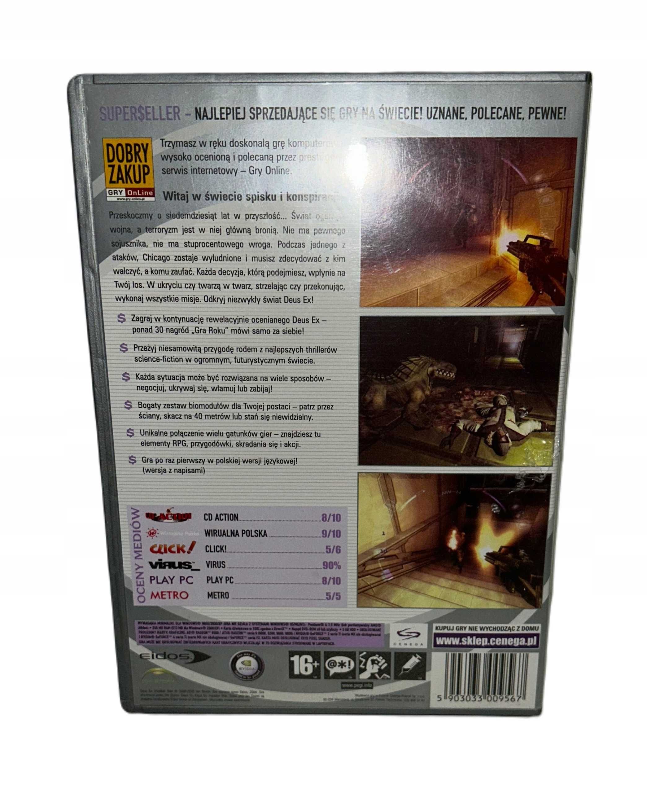 Deus Ex: Invisible War BOX PL