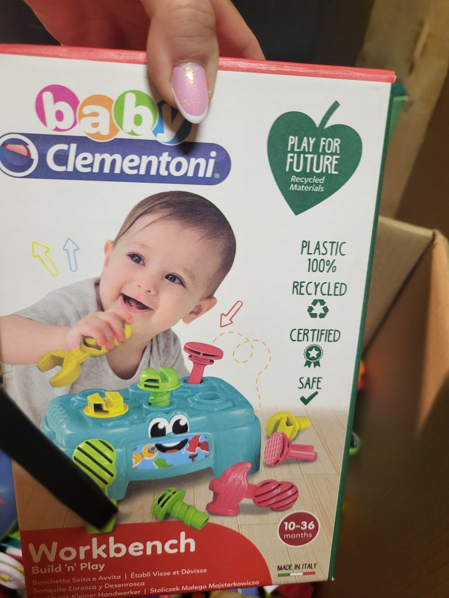 Duży zestaw zabawek dla maluszka
