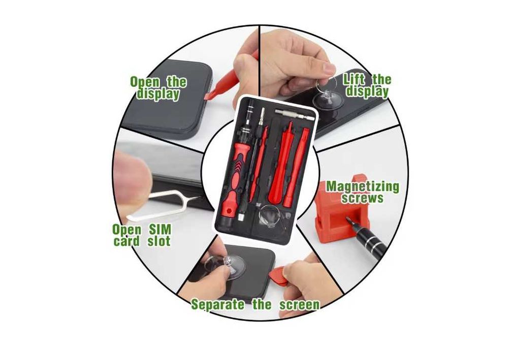 Набір професійних викруток 115 в 1 з магнітною головкою