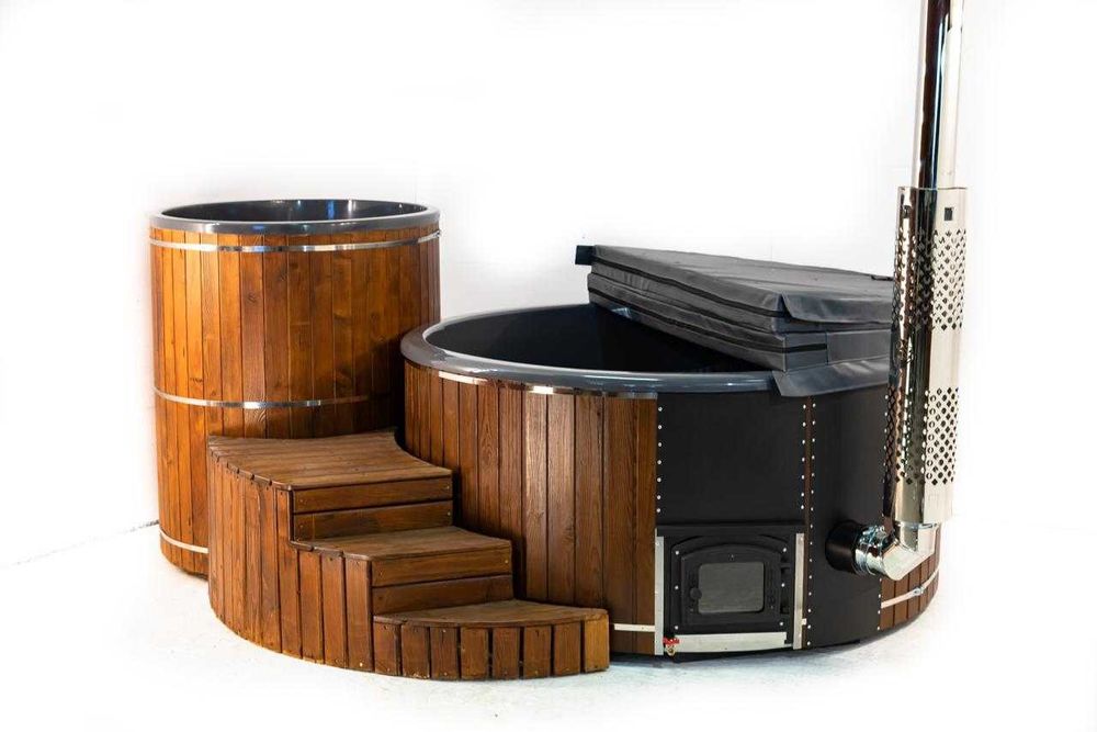 Гарячий чан та холодна купіль. СПА комплекс .
