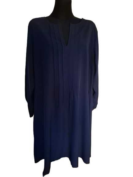 Granatowa sukienka Shein XL (552)