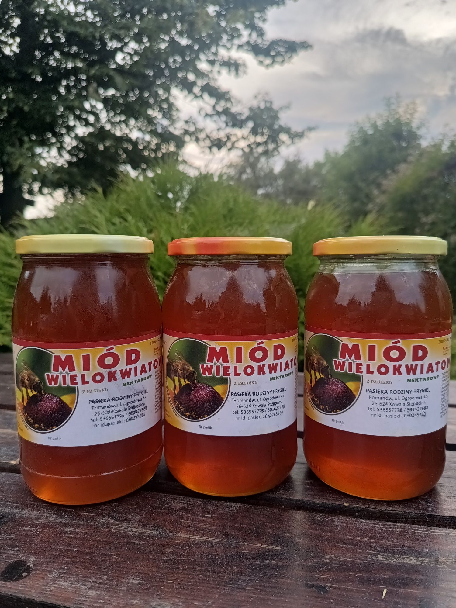 Miód z własnej pasieki