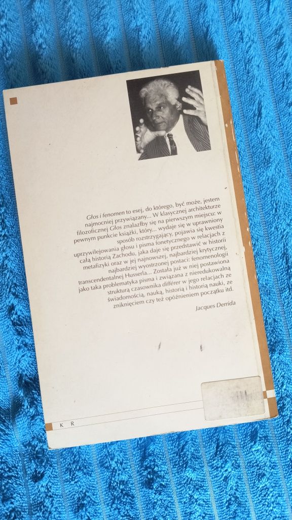 Głos i fenomen Jacques Derrida