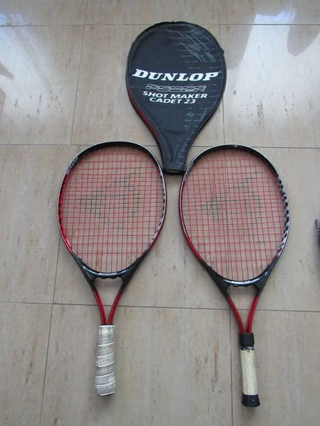 Duas raquetes Dunlop Shot Maker Cadet 23