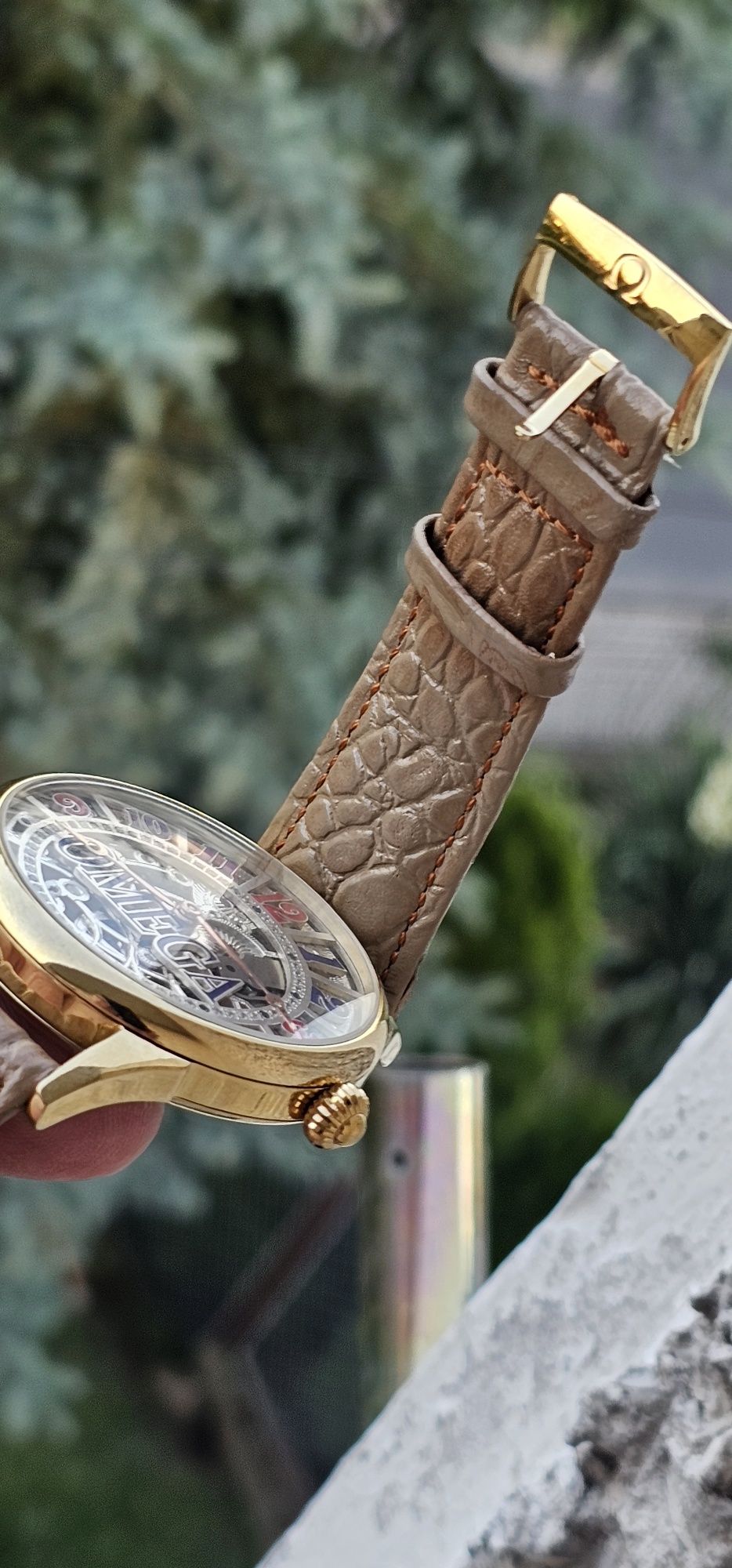 Zegarek Omega skeleton cudo
